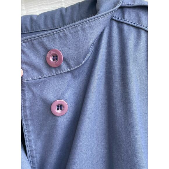 VTG London Fog ladies maincoat 14P blue - Picture 11 of 12